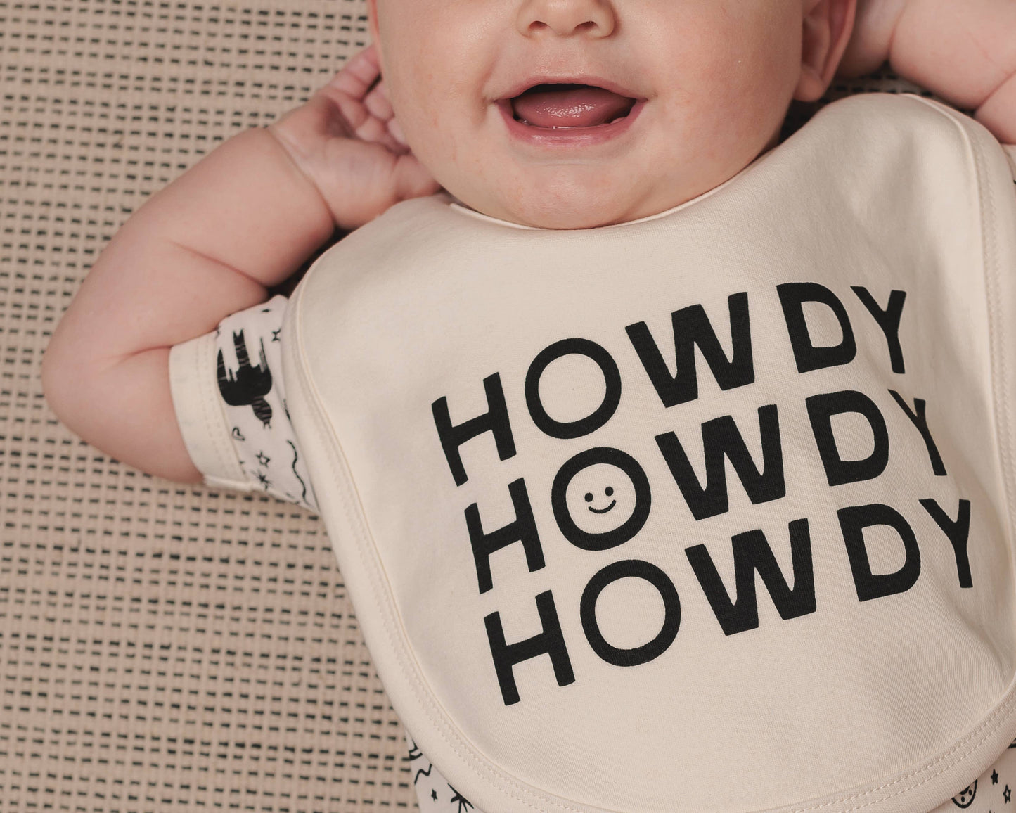 Ranch Hand & Happy Howdy Bib + Bodysuit Set