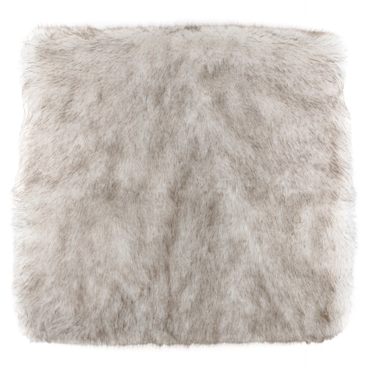 Angora Ivory Faux Fur throw