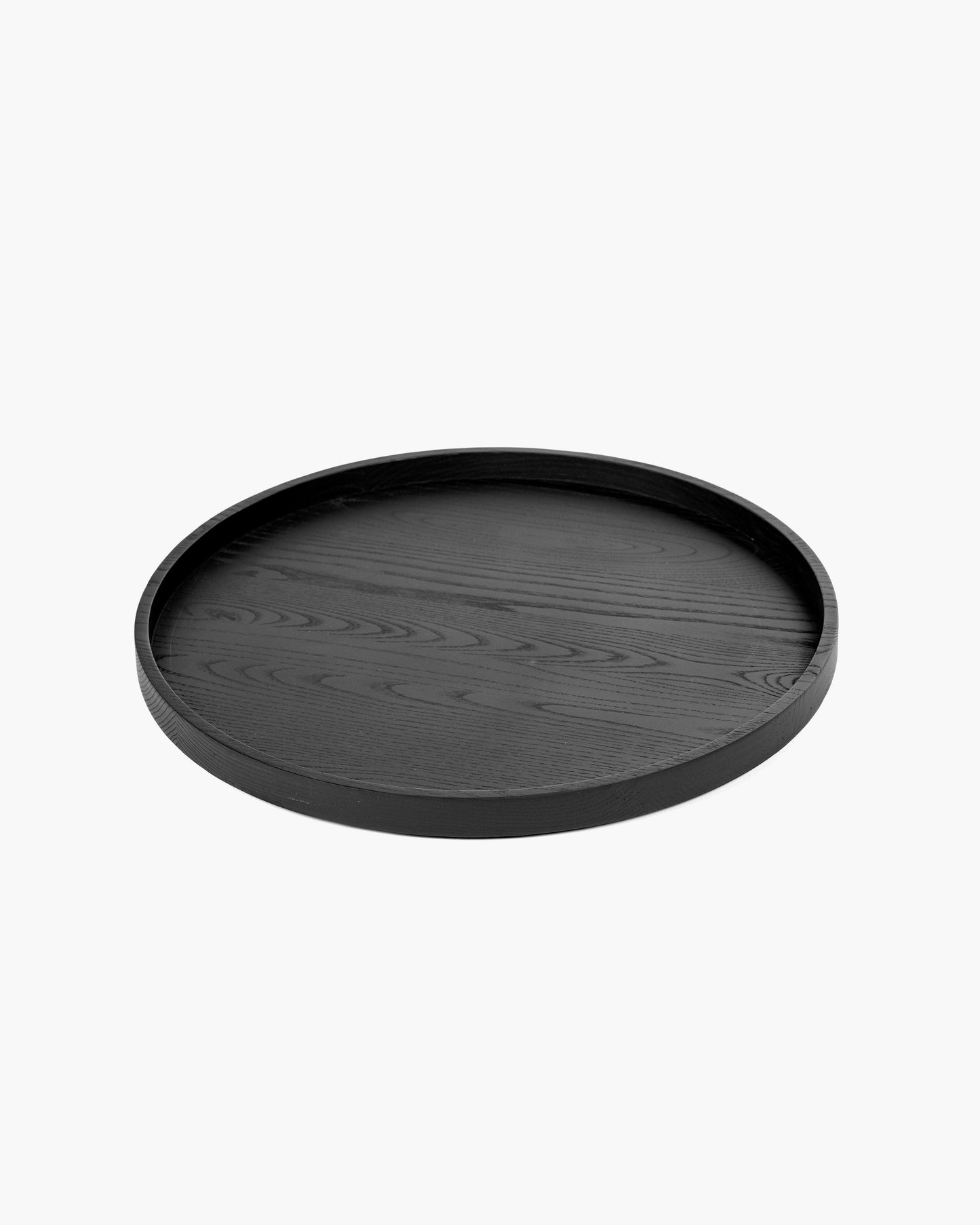 Black Round Passe Tray
