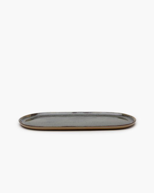 Tapas Plate L INDI Grey
