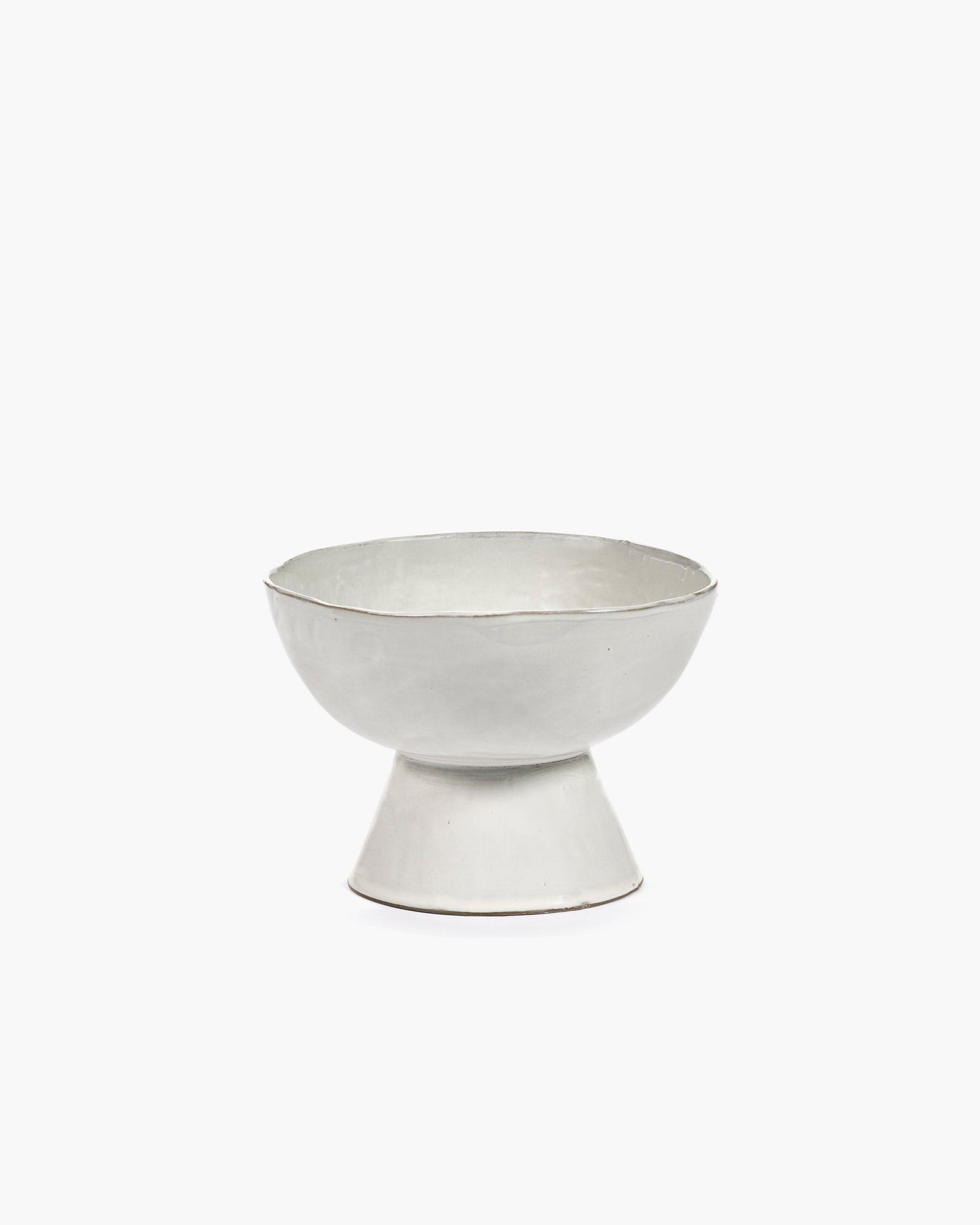 HIGH BOWL LARGE FOOT OFF WHITE LA MÈRE