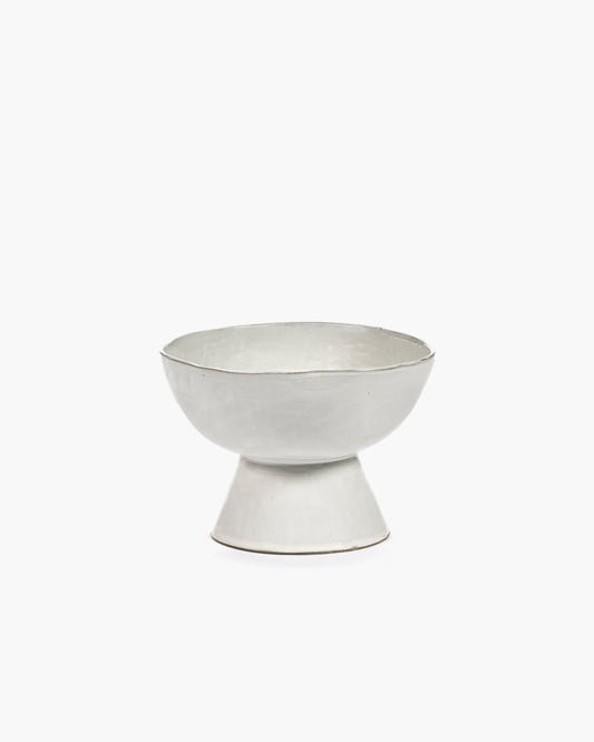 HIGH BOWL LARGE FOOT OFF WHITE LA MÈRE