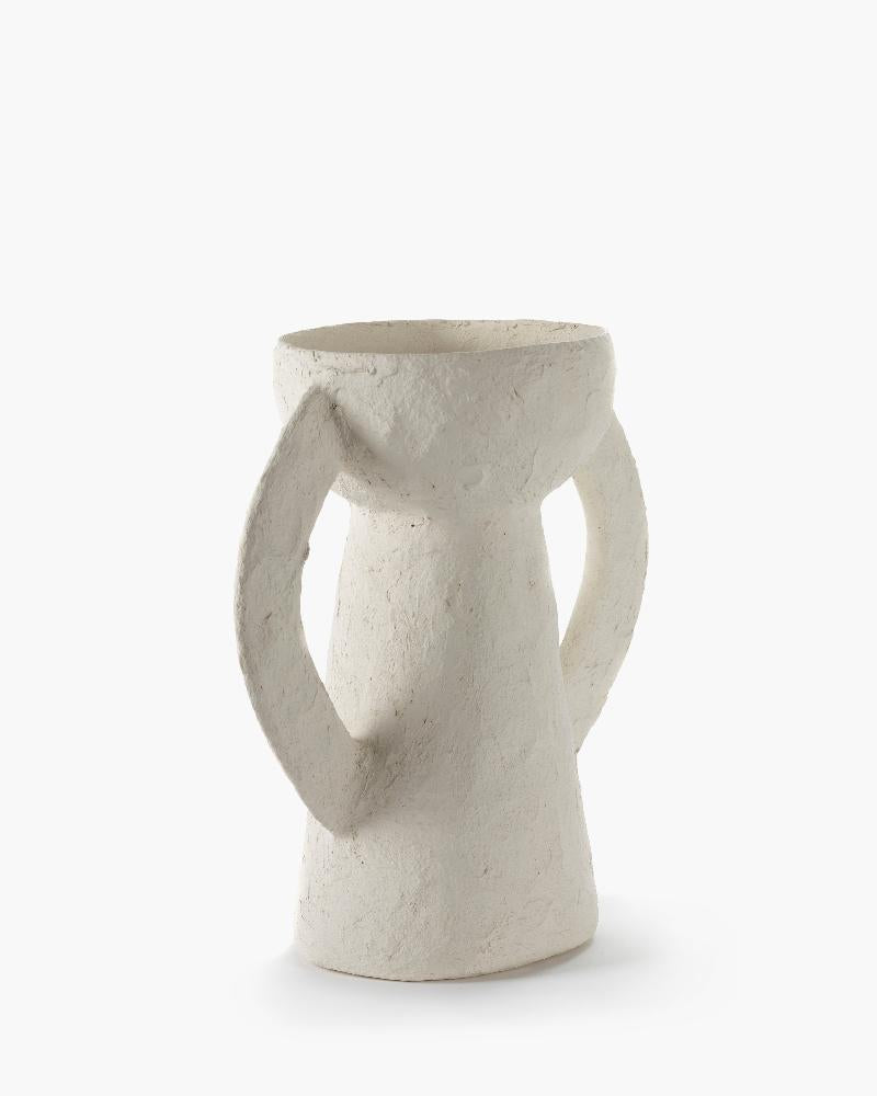 VASE White Earth Handles