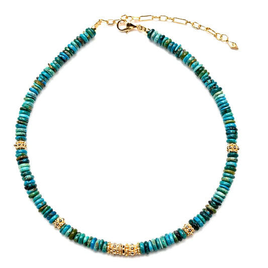 One of a Kind Beaded Necklace (Lumi)