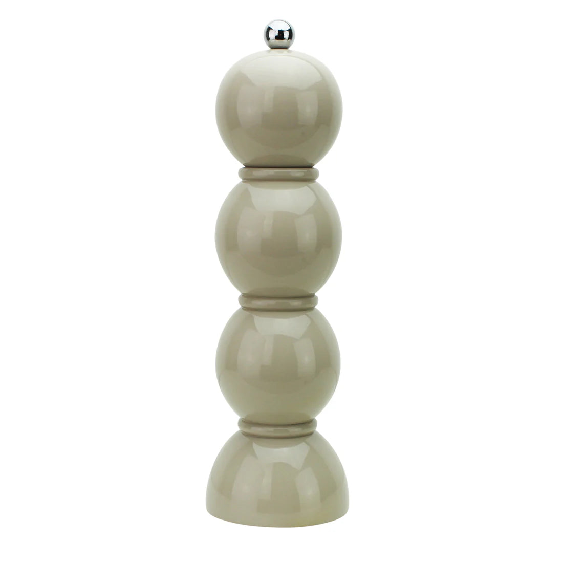 Black Bobbin Salt or Pepper Mill