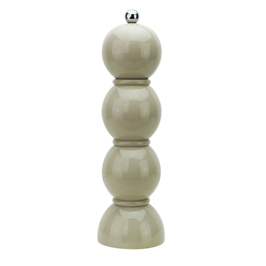 Black Bobbin Salt or Pepper Mill