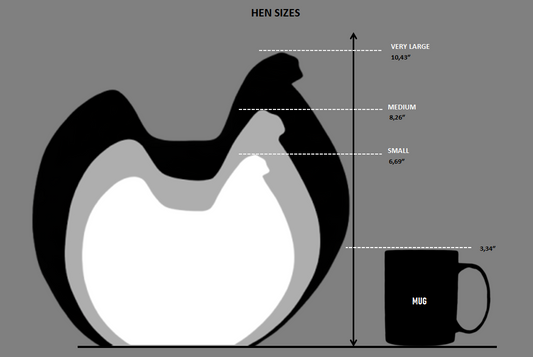 Hen White Spotted Grey