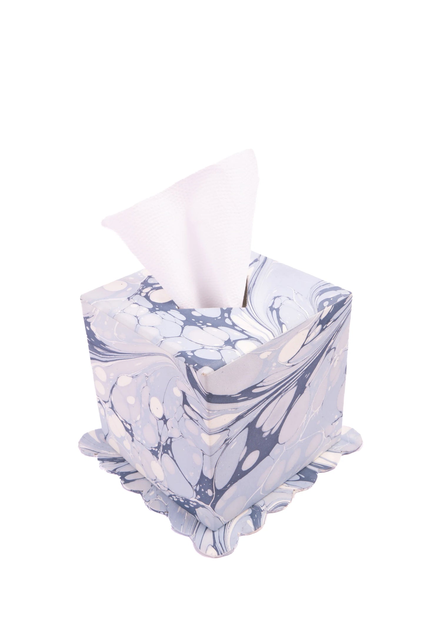 Marbled Scallop Tissue Box Cover