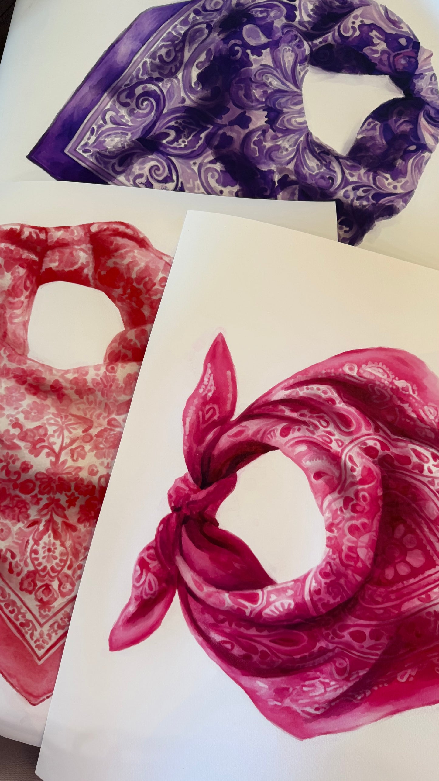 Vibrant Violet Bandana