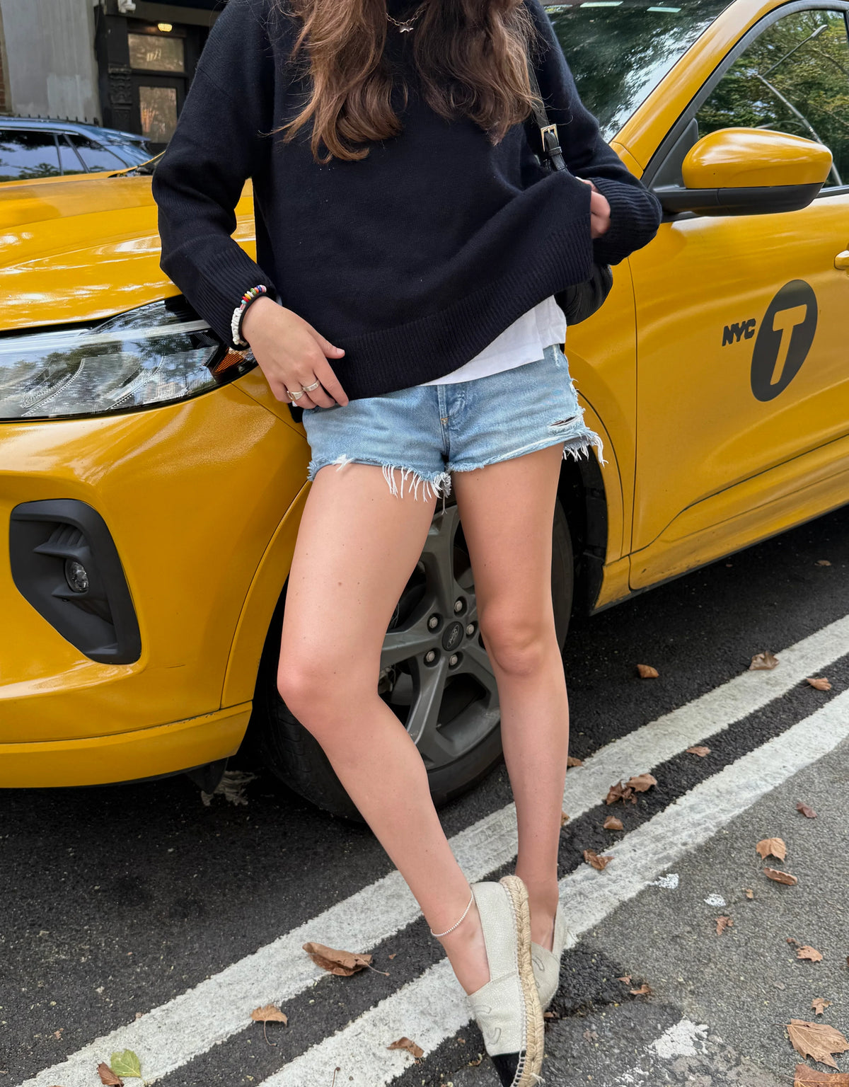 Jessie Boxy Cashmere Crewneck