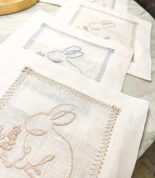 Bunny Cocktail Napkins