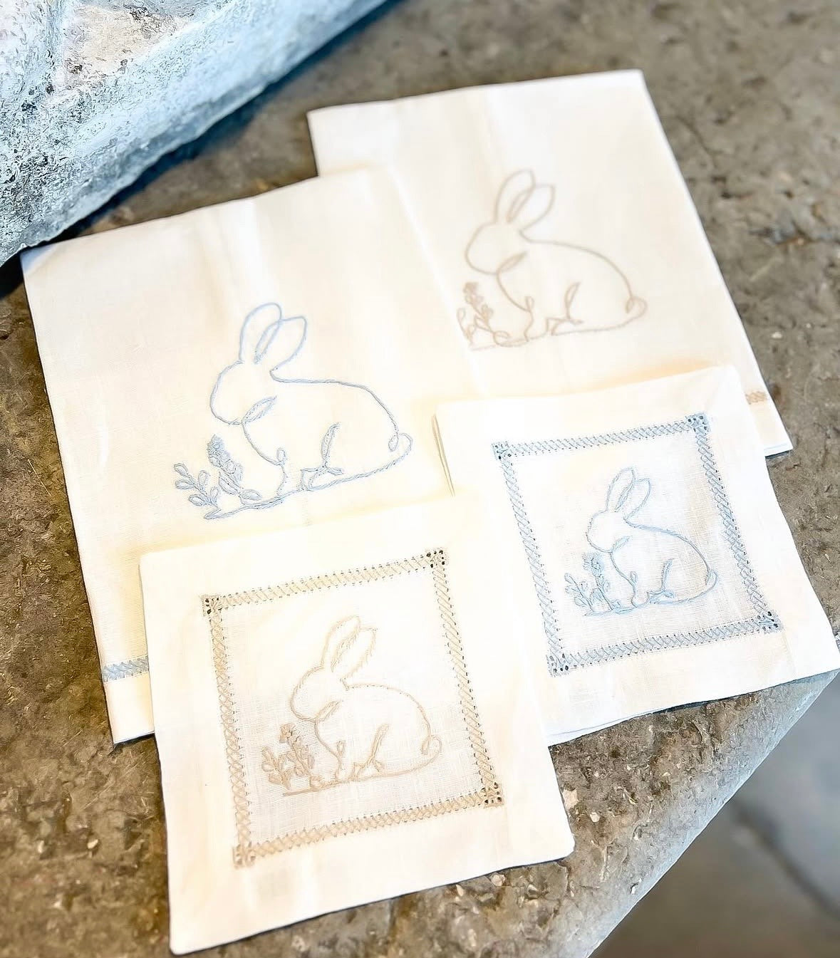 Bunny Cocktail Napkins