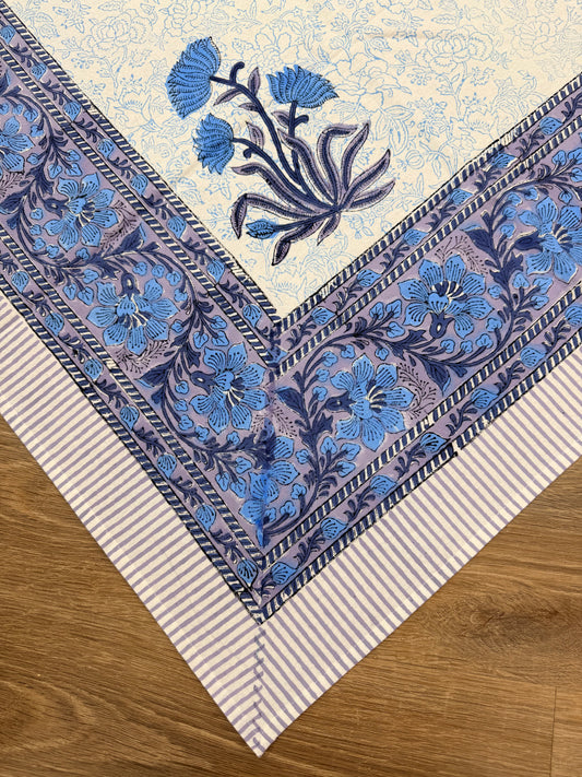 Hand Block Printed Square Table Cloth