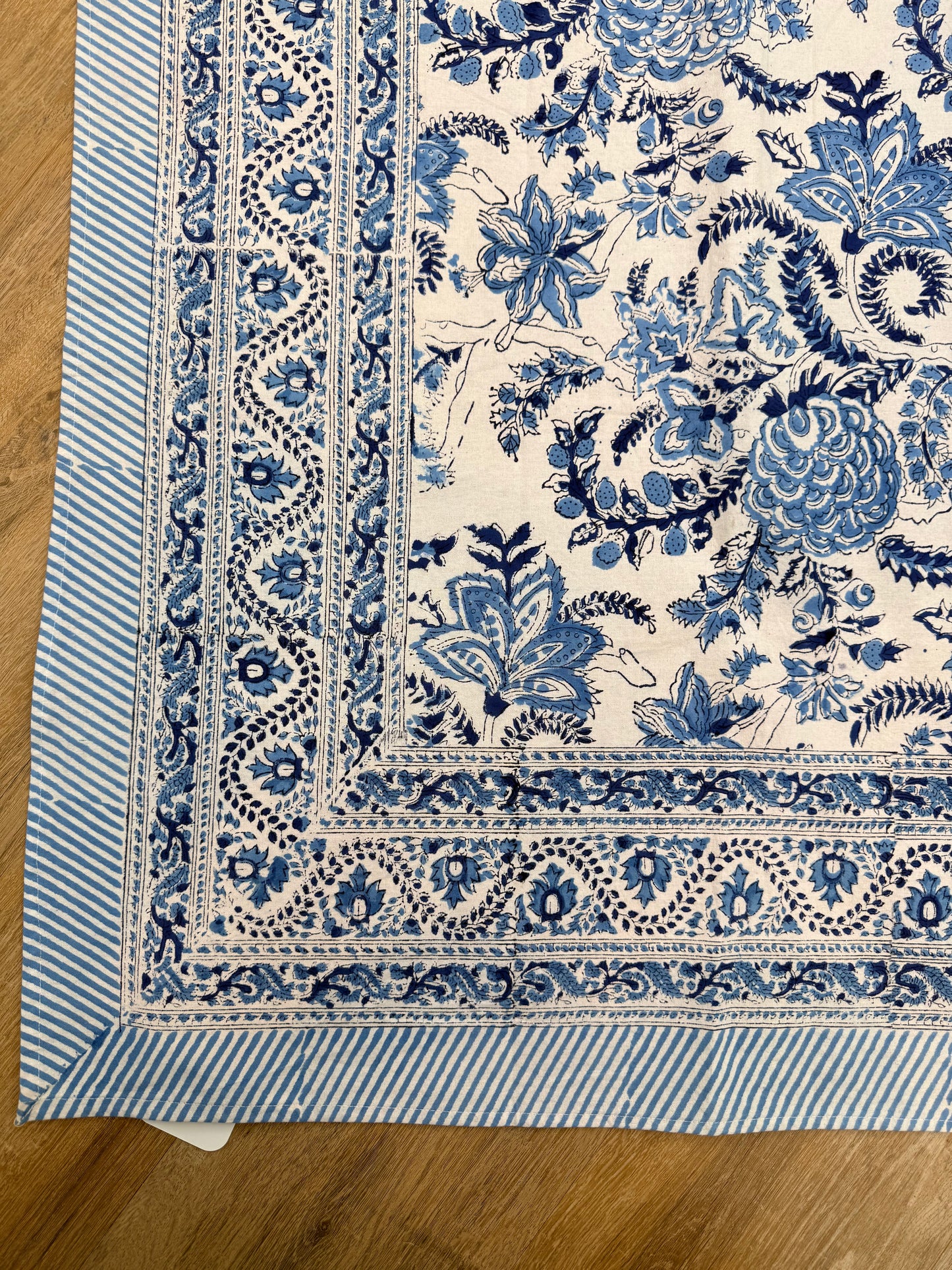 Hand Block Printed Square Table Cloth
