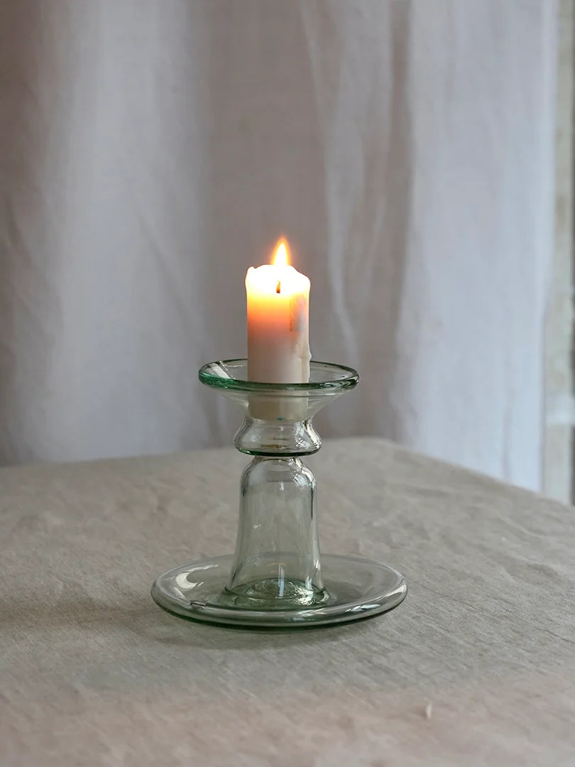 Porta Candele Piccolo Transparent  Candle Holder