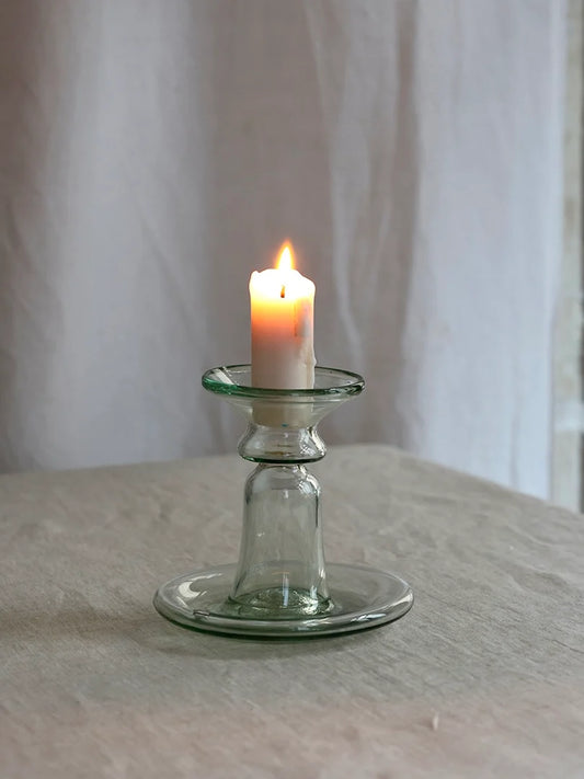 Porta Candele Piccolo Transparent  Candle Holder