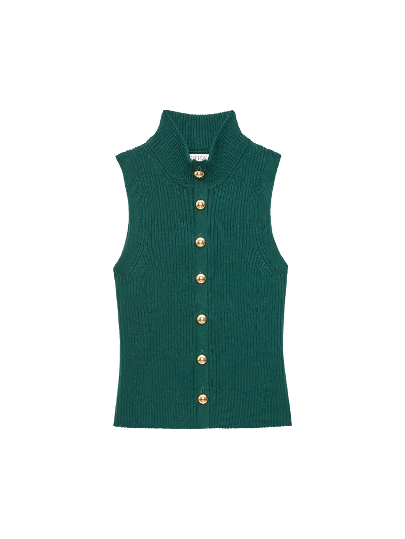 Ira Sweater Vest- Garden