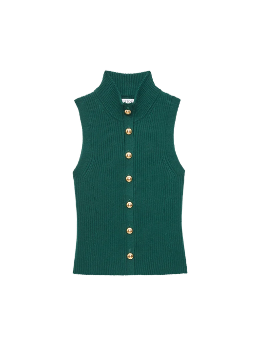 Ira Sweater Vest- Garden