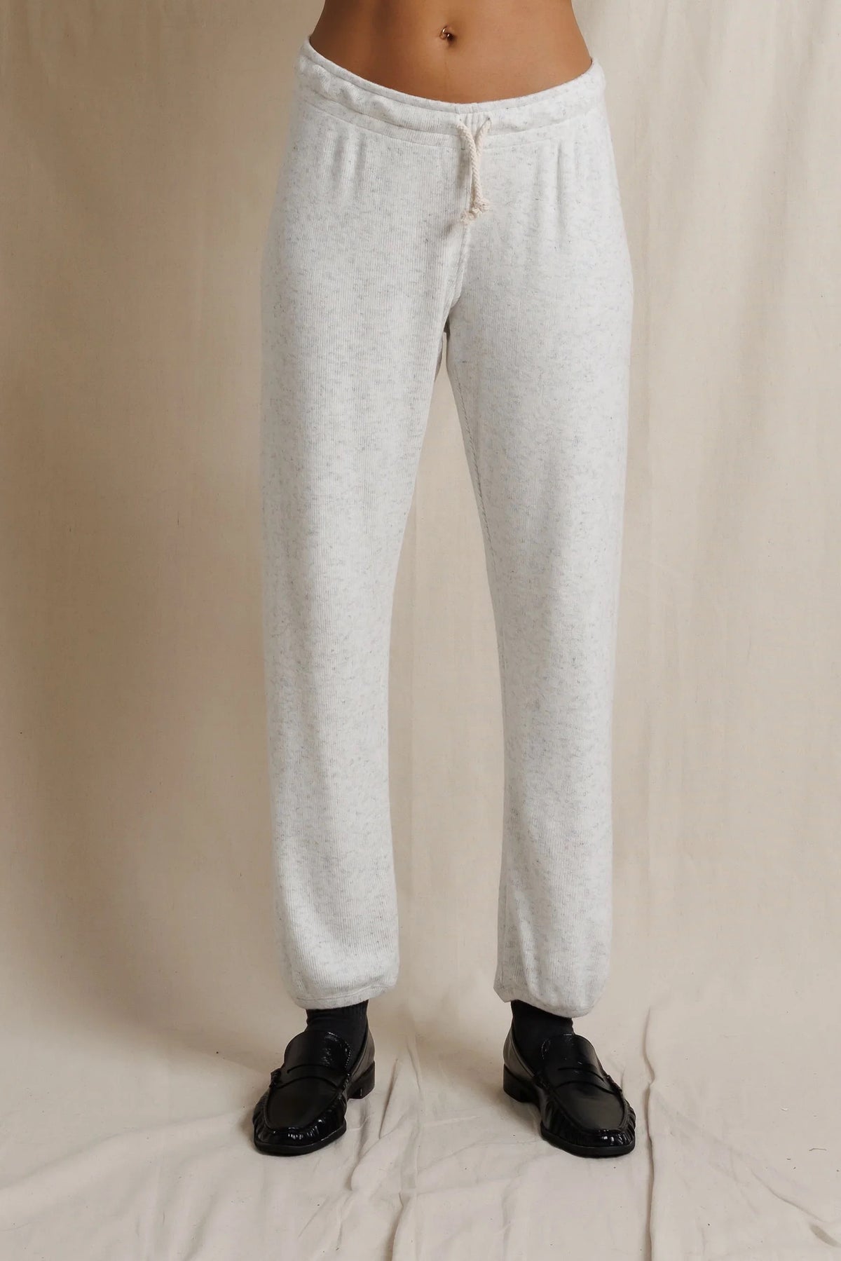 Brynn Cotton Sweatpants- Ash