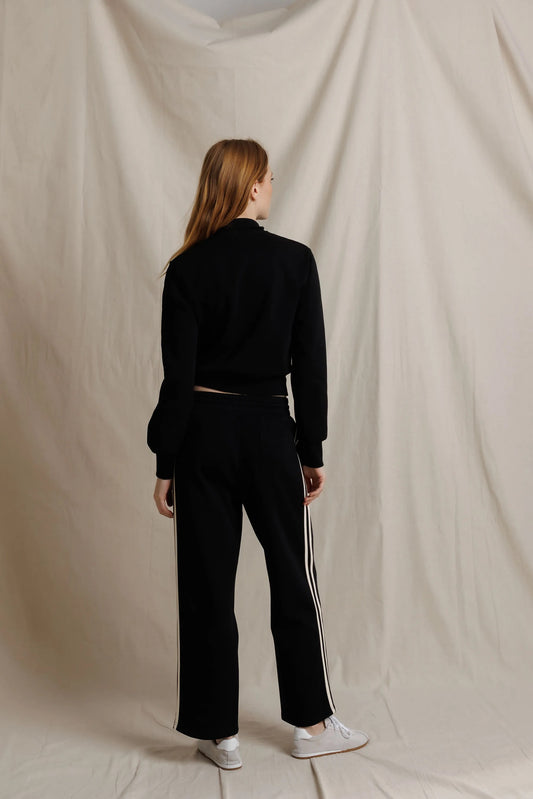 Milana Travel Track Jacket- True Black