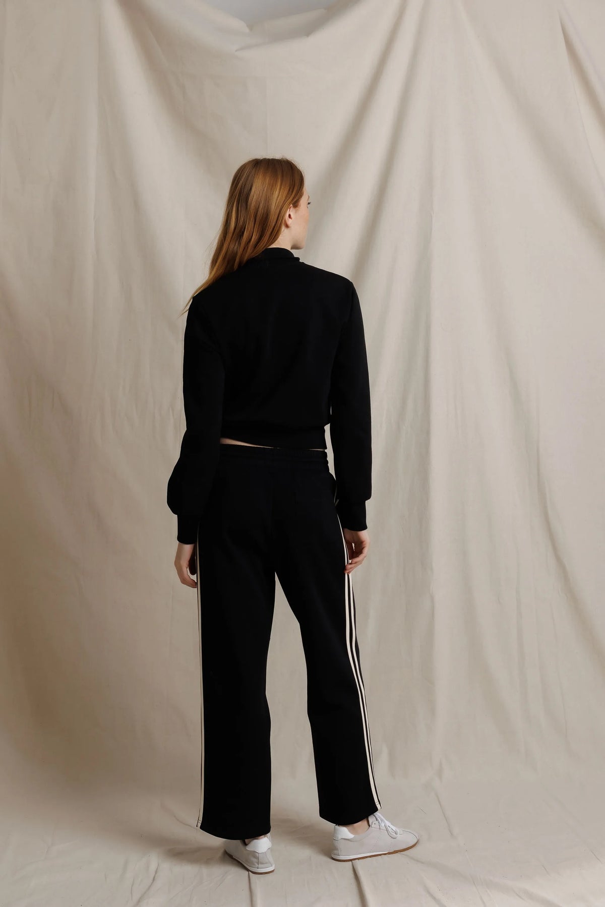 Claud Travel Track Pant- True Black