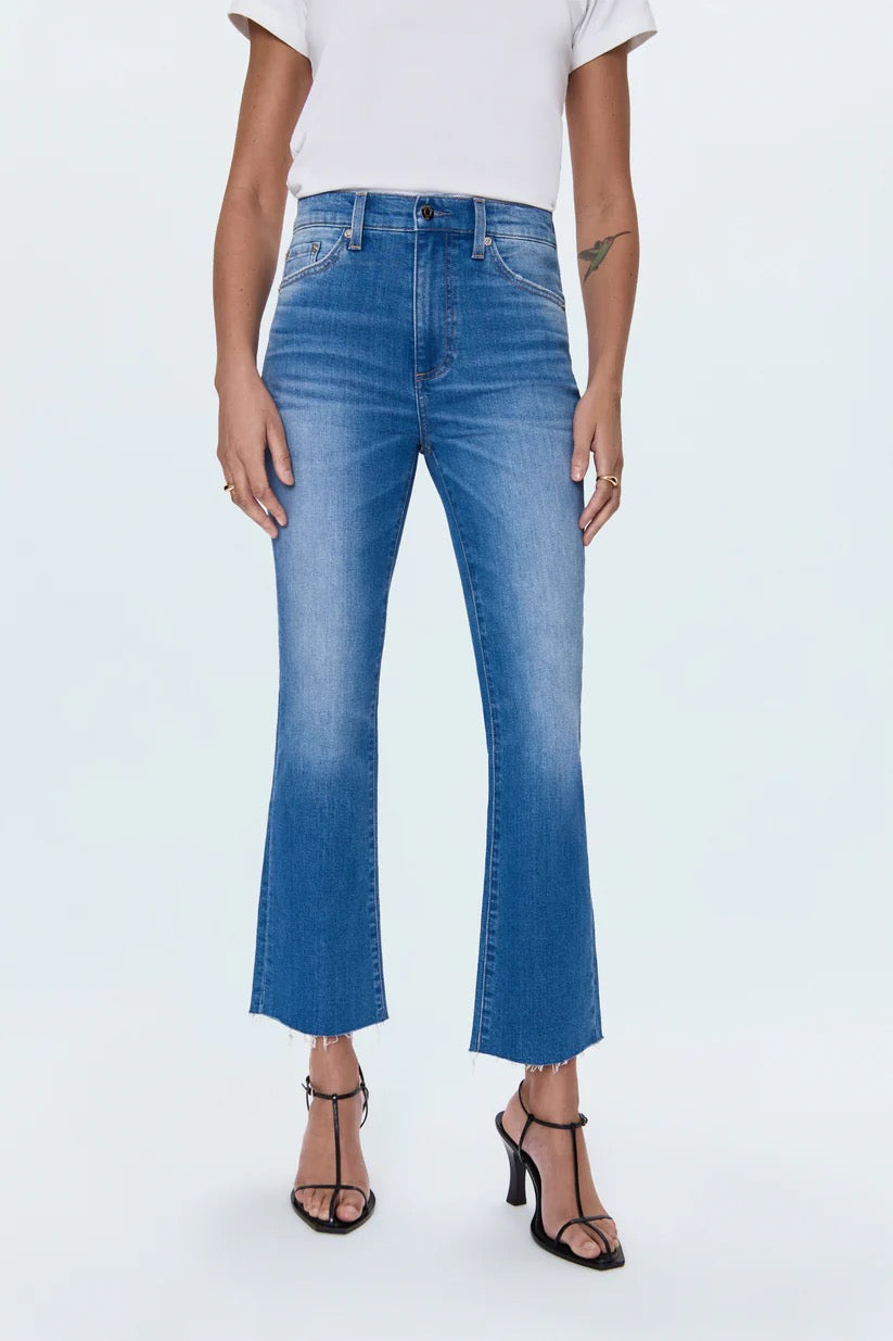 Lennon High Rise Crop Boot Jean