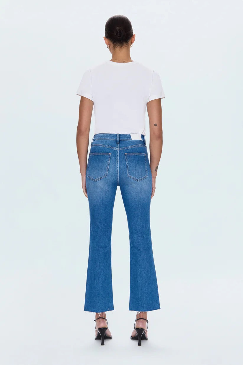 Lennon High Rise Crop Boot Jean