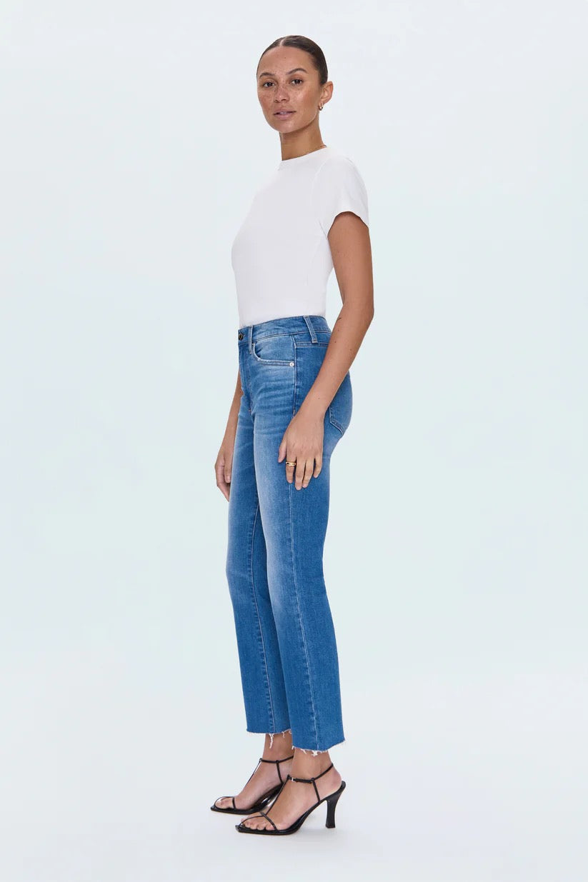 Lennon High Rise Crop Boot Jean