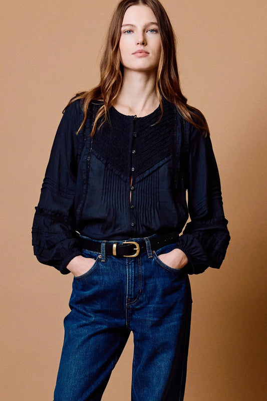 Theodora Top- Black