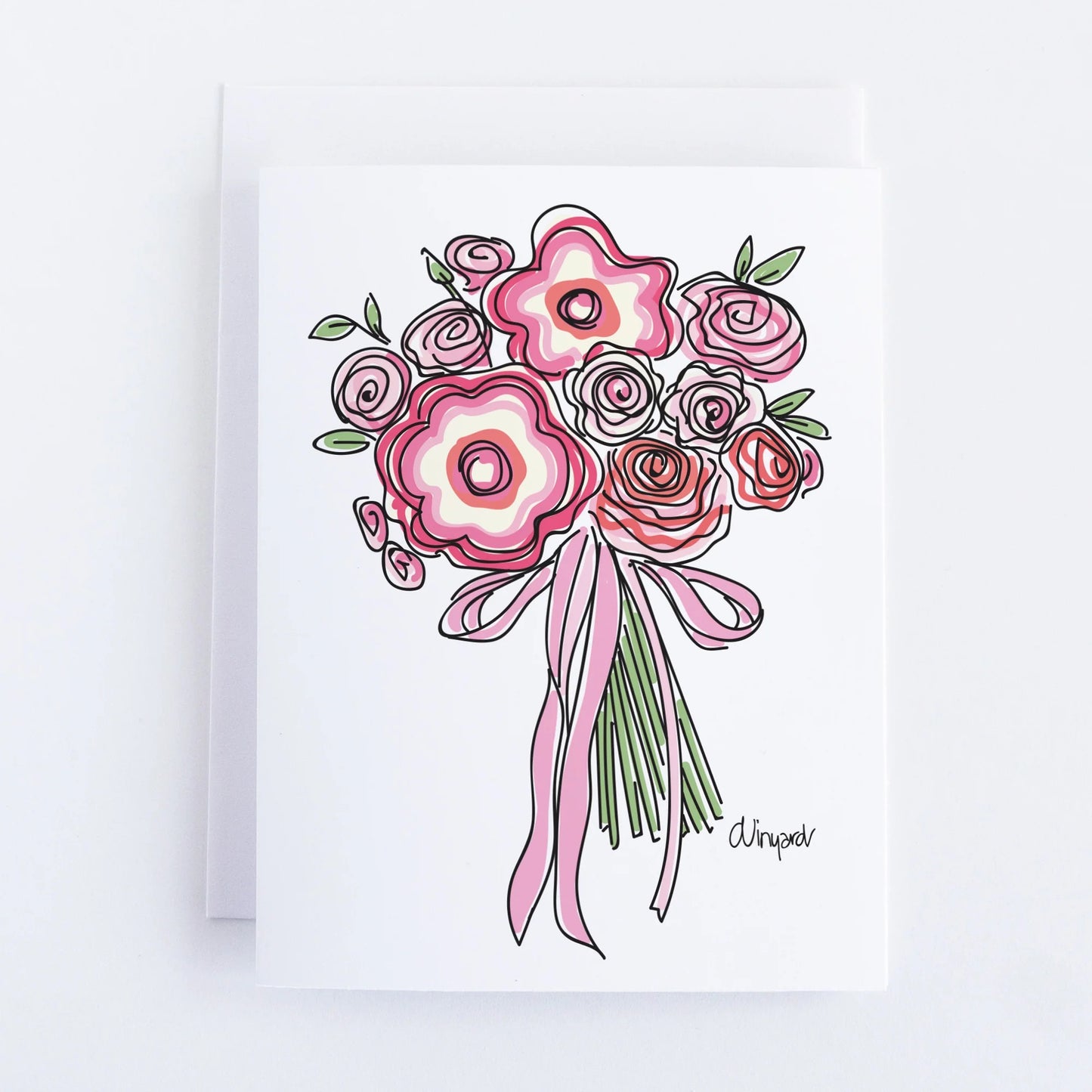 Katie's Bouquet Notecard Set/10