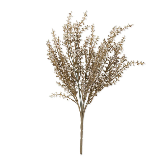 Artificial Heather Stem- Cream