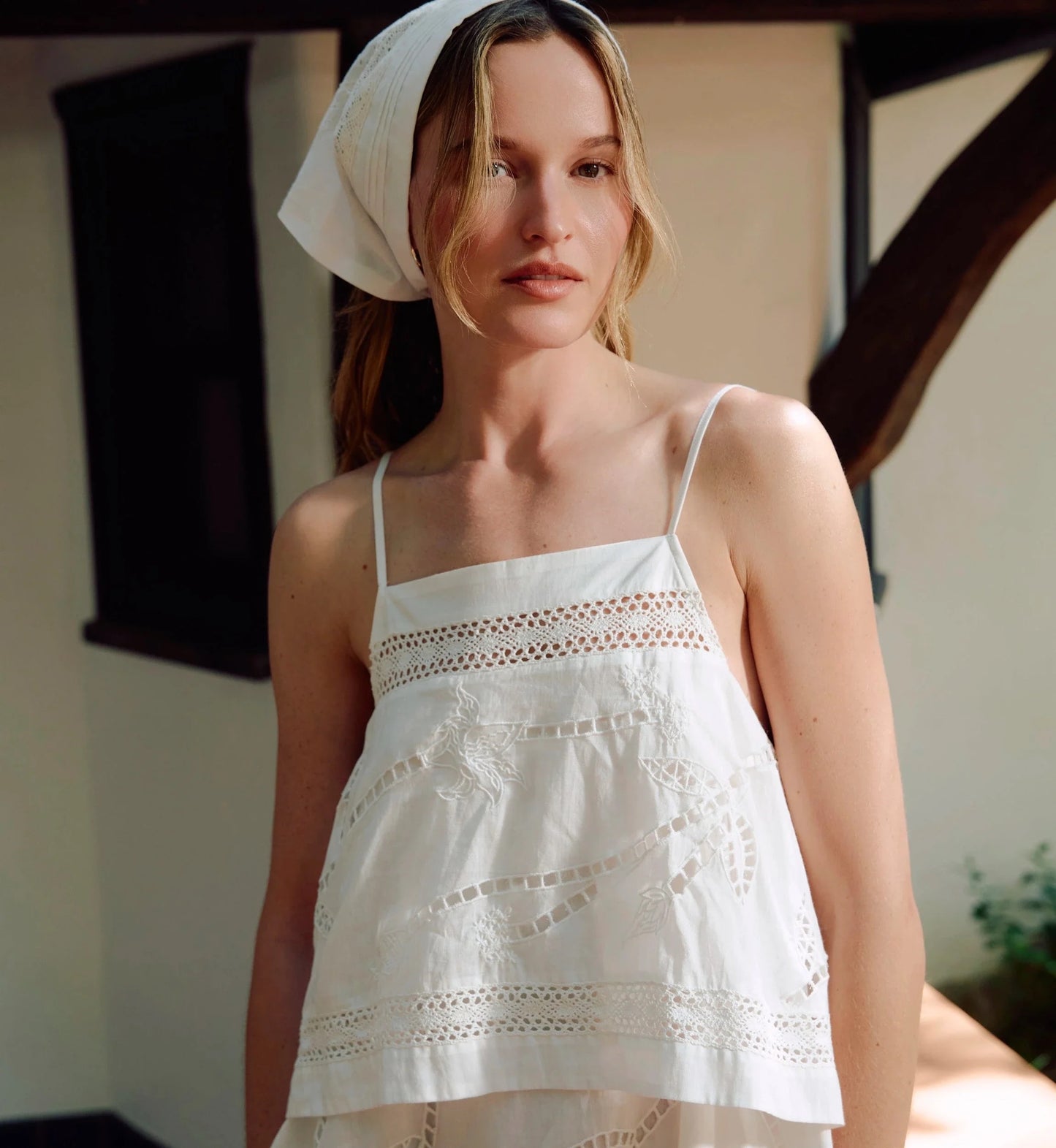 Winslow Midi Dress Ivory