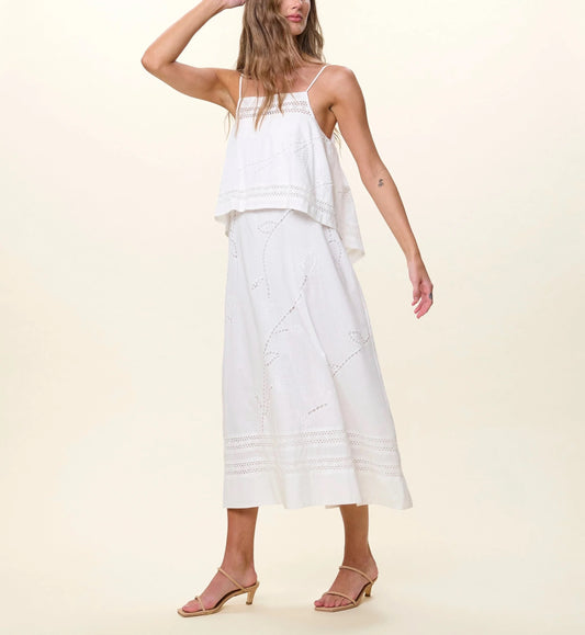Winslow Midi Dress Ivory