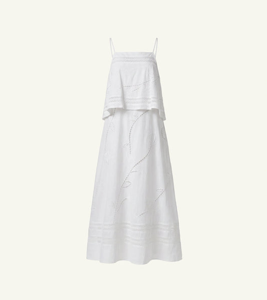 Winslow Midi Dress Ivory