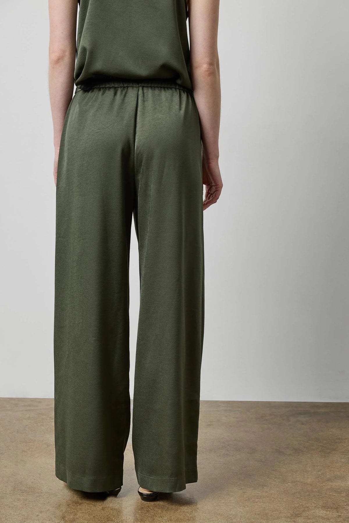 Crepe Satin Trouser