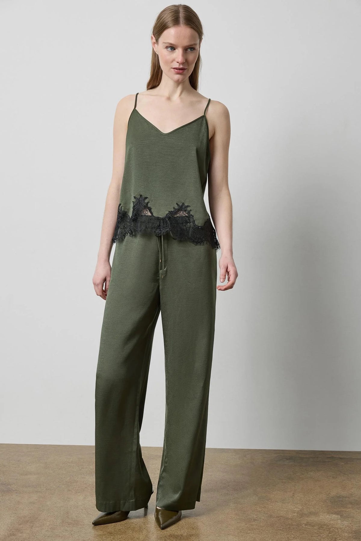 Crepe Satin Trouser