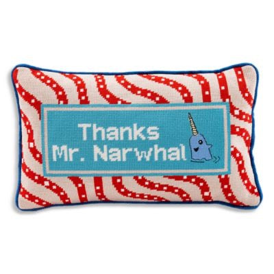 Christmas Needlepoint Pillow
