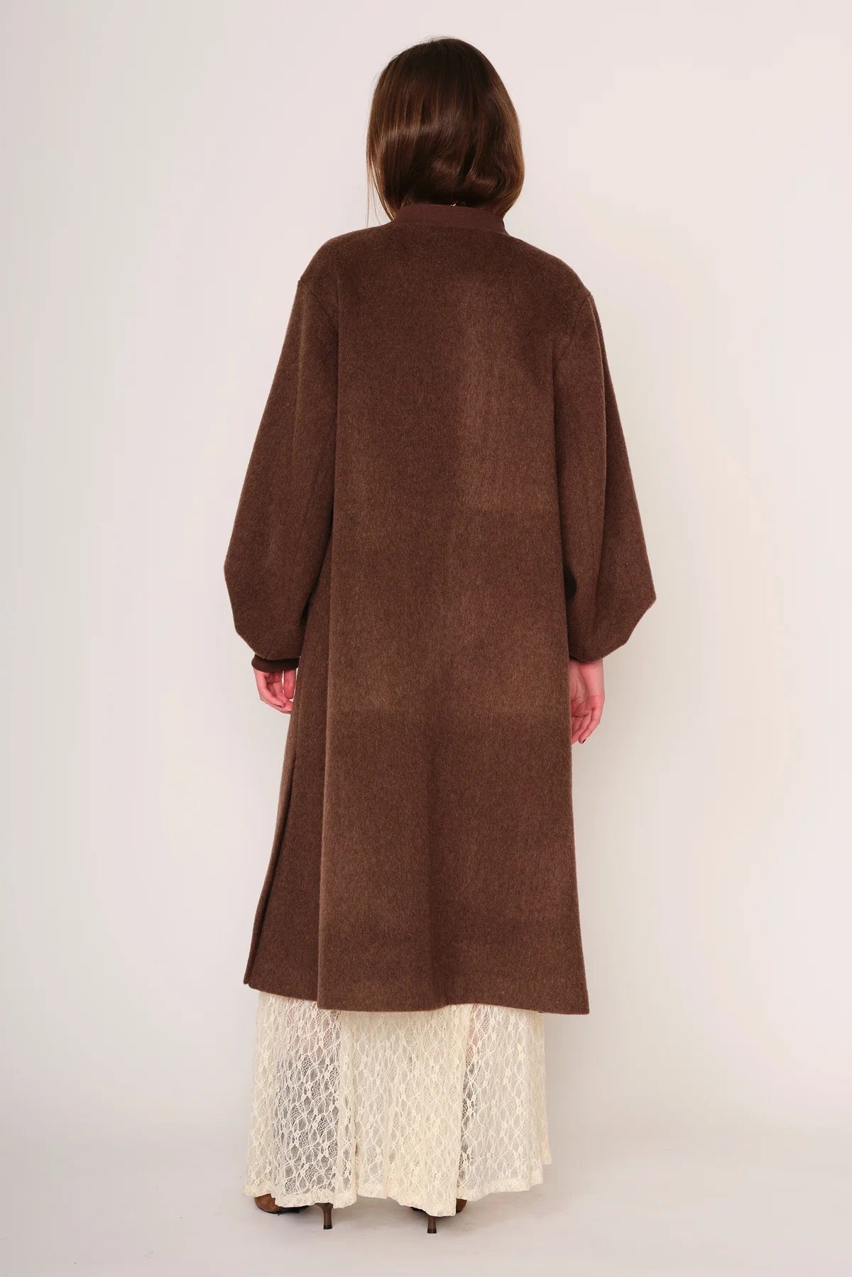 Cameron Coat- Coffee Brown