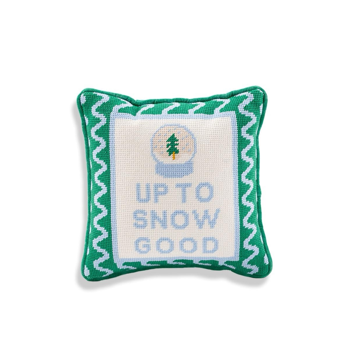 Christmas Needlepoint Pillow