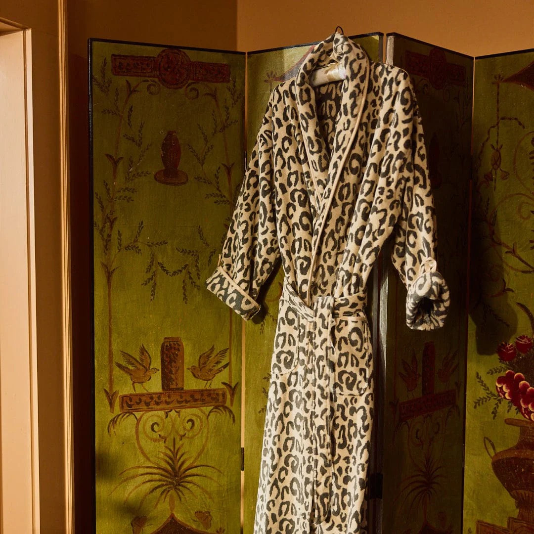 Women's Long Patterned Robe
