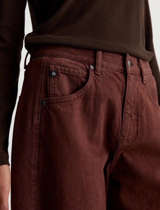 Hattie Crop- Chestnut