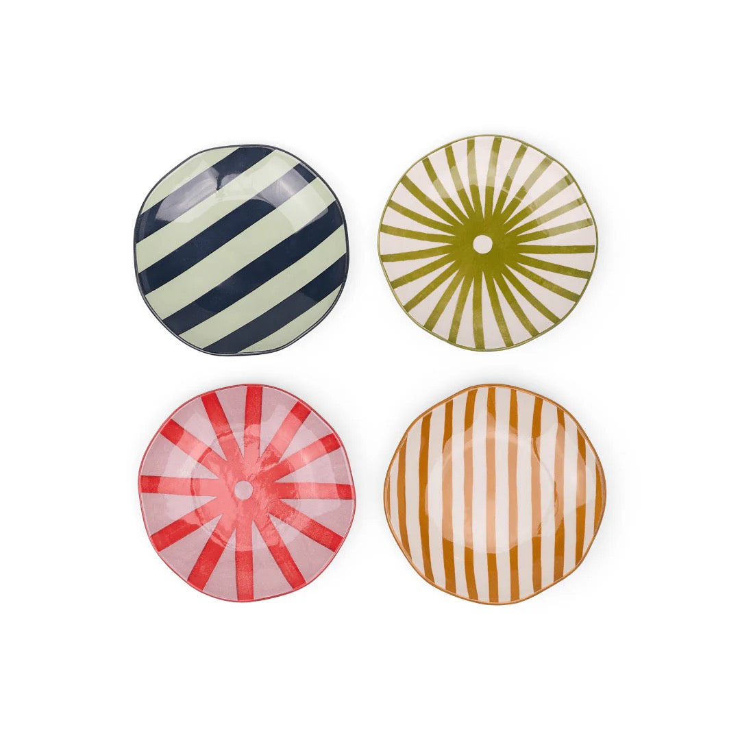 The Marley Set of 4 Appetizer Plates