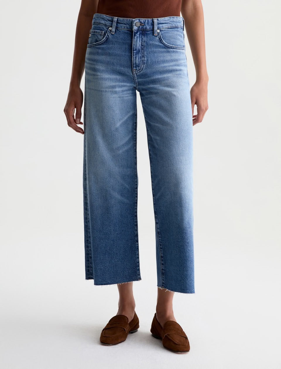 Saige Wide Leg Crop Jean