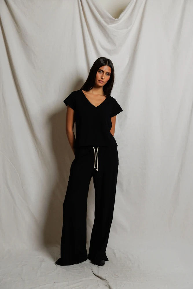 Pearl Japanese Jersey V Neck