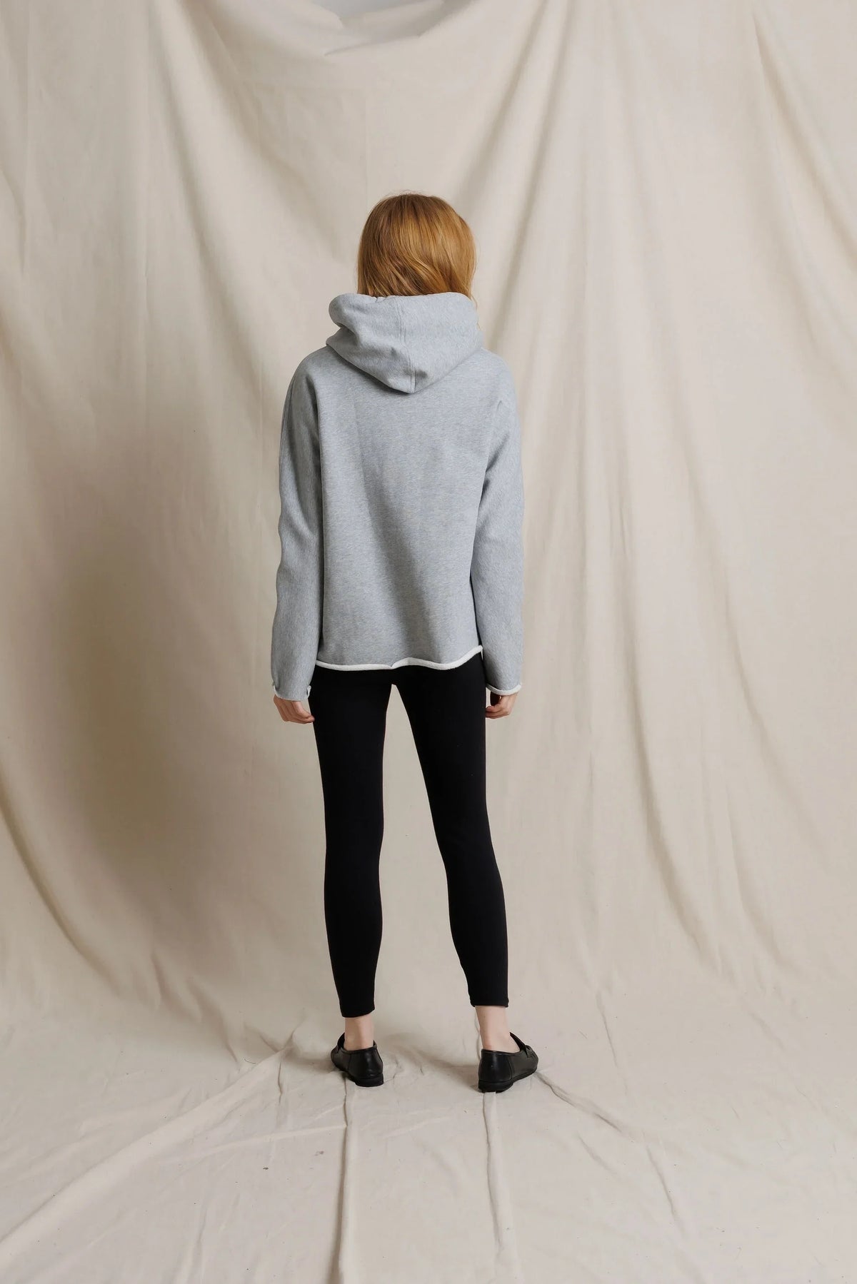 Mimi Fleece Hoodie- Heather Grey