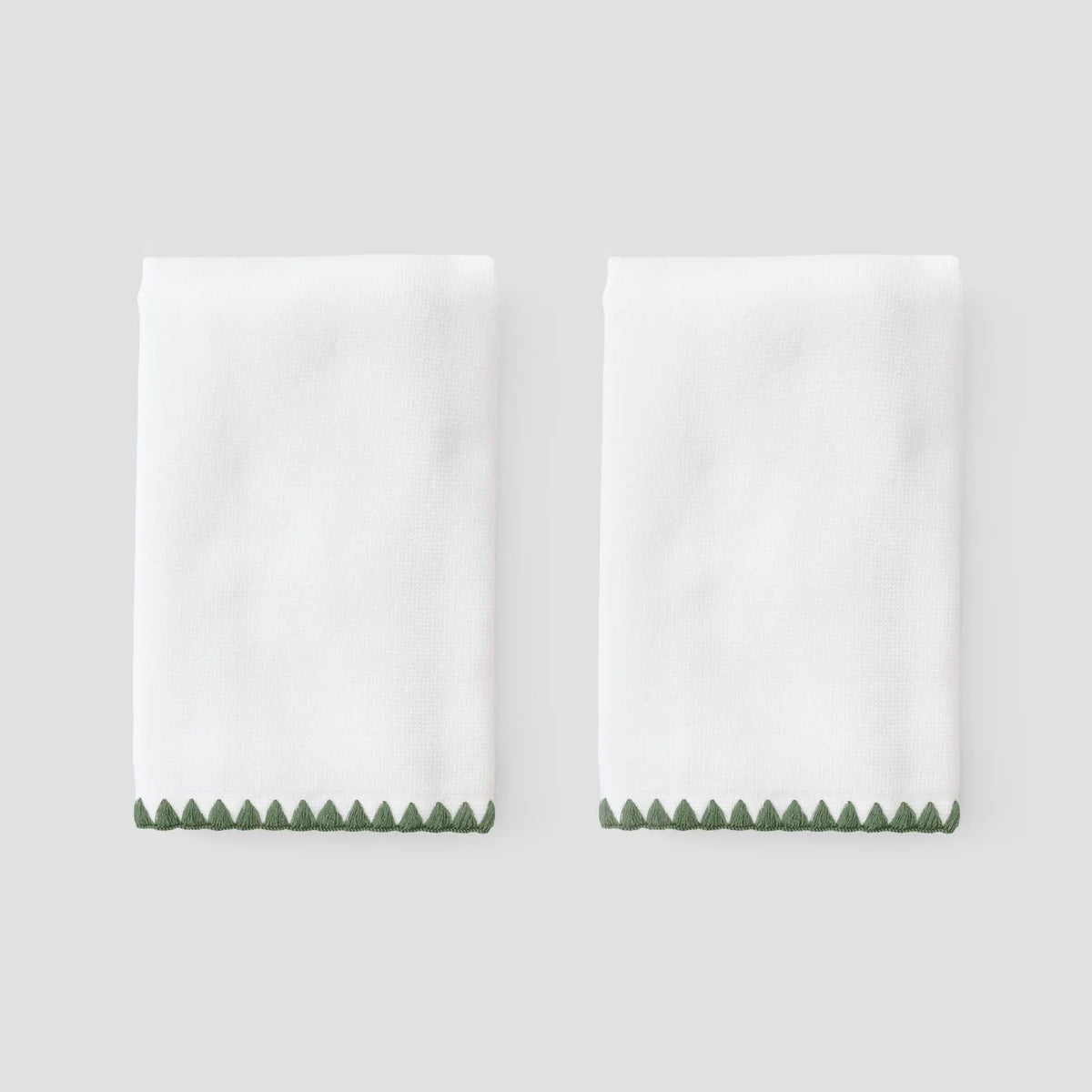 Fingertip Powder Hand Towel (pair)