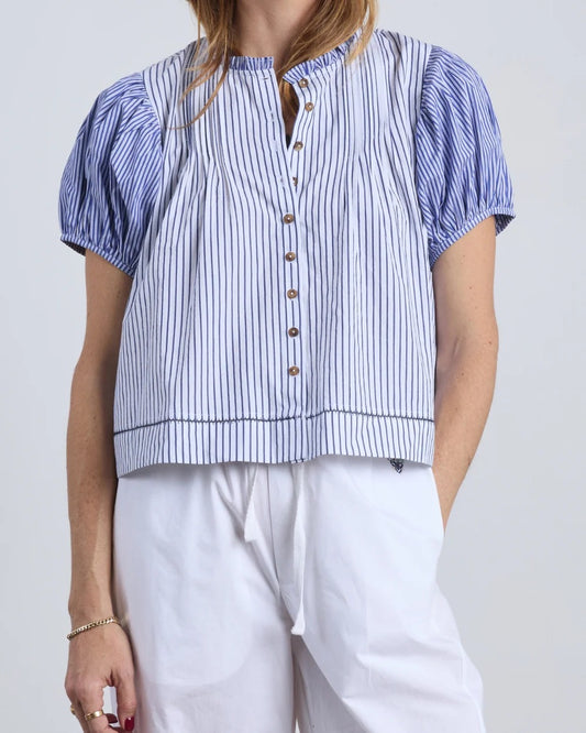 Laila Top-Stripe
