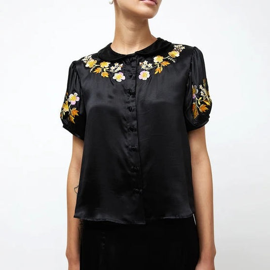 Saida Top-Black