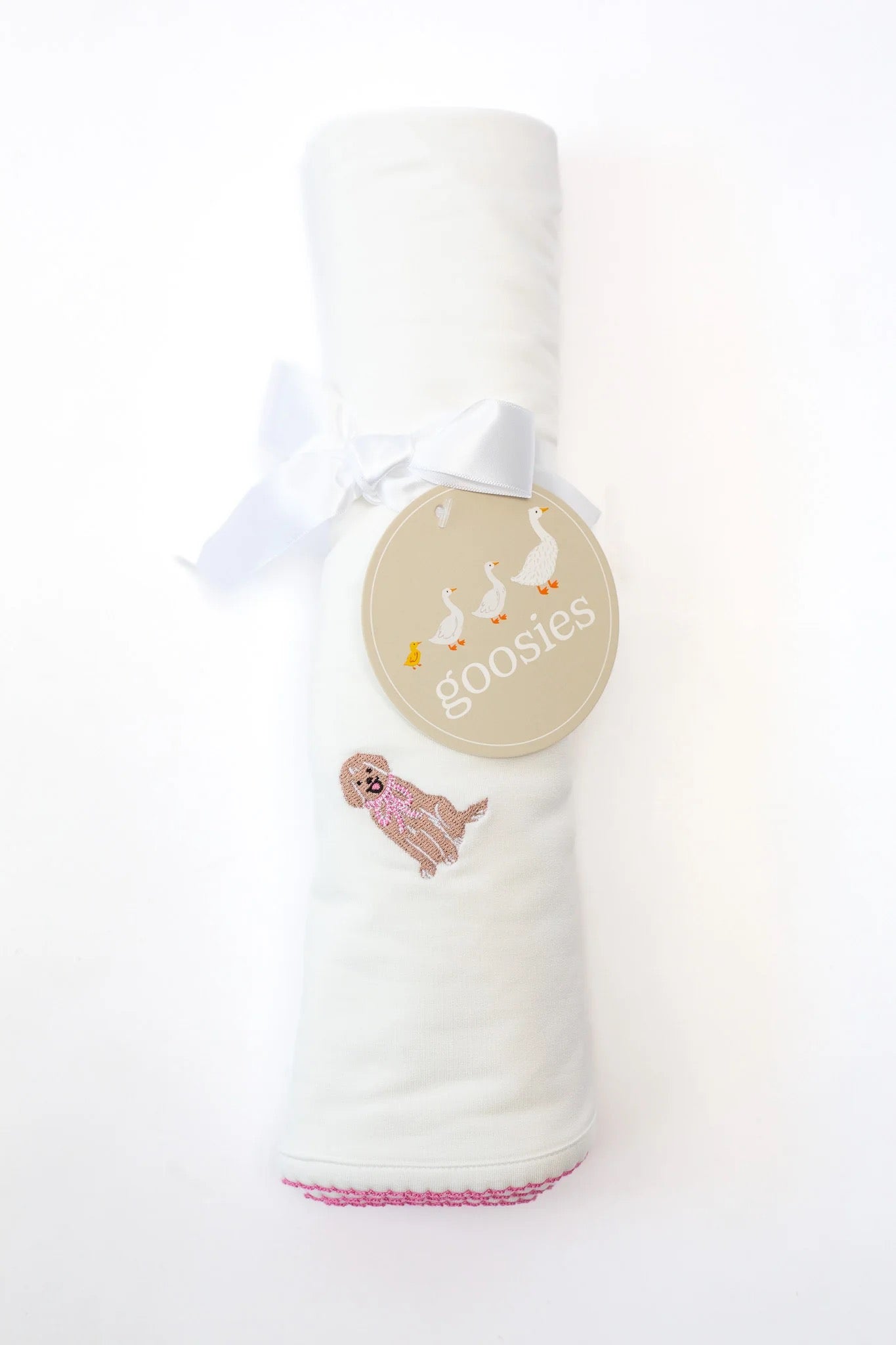 Pip Embroidered Blanket