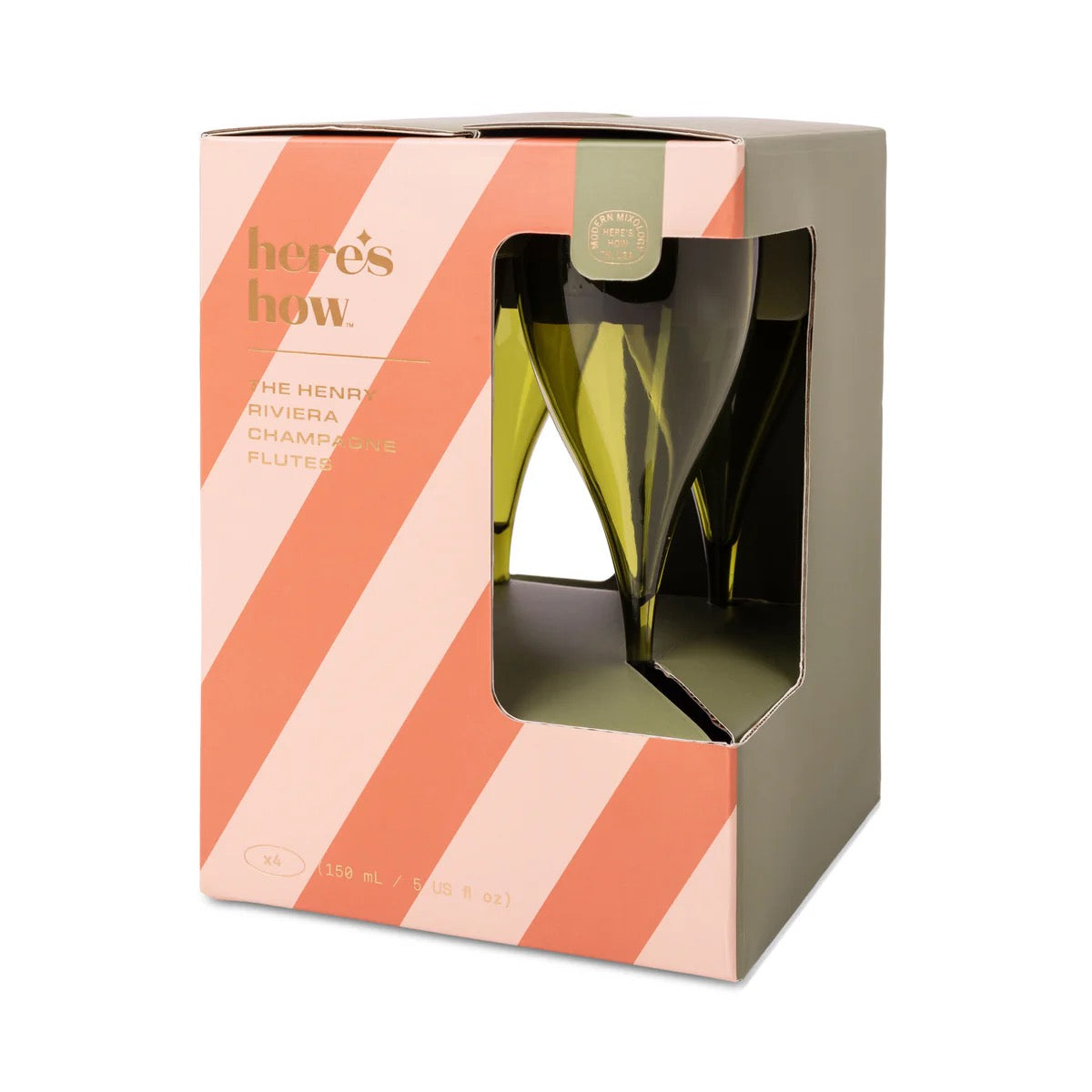 The Henry Riviera Champagne Flutes